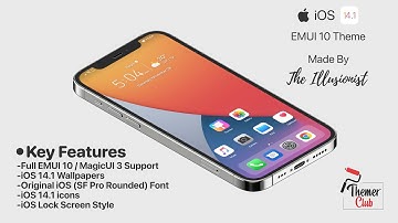 iOS 14.1 EMUI 10 / MagicUI 3 Theme | Themer Club