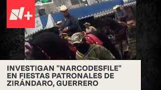 Captan presunto ‘narcodesfile’ en fiestas patronales de Zirándaro, Guerrero - En Punto