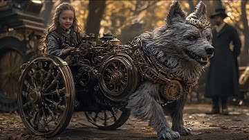 Gears on the Robot | Steampunk World | Ai short Film