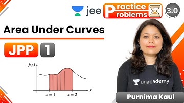 JEE: Area Under Curves JPP - 1 | Unacademy JEE | IIT JEE Maths | Purnima Kaul