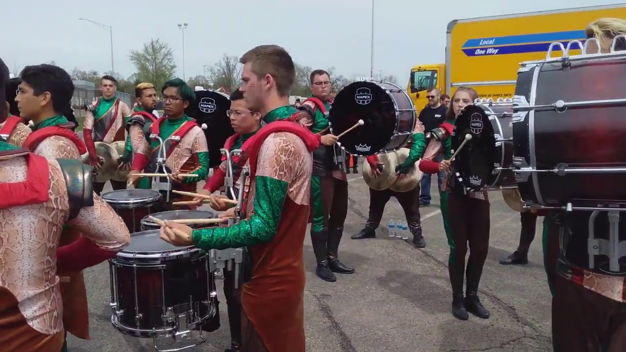 Bakersfield College Indoor Drumline 2019 Finals Lot YouTube