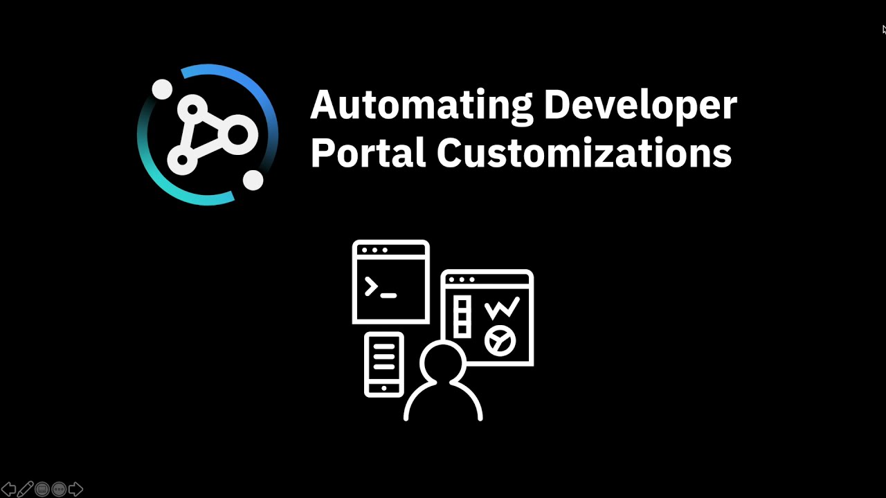 Automating Developer Portal Customizations