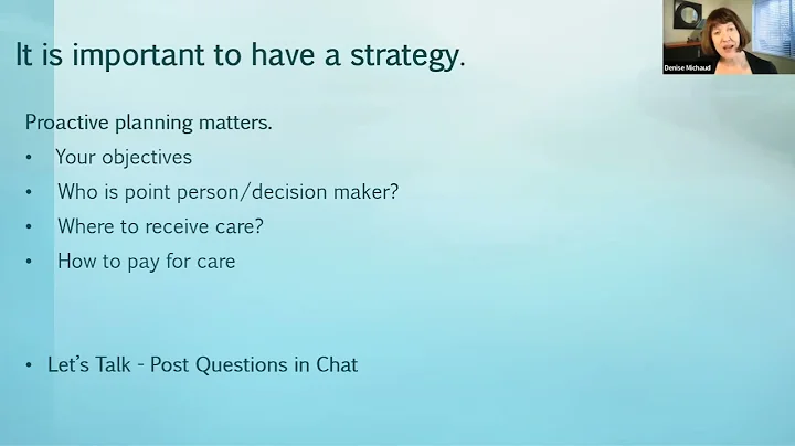 Proactive Planning: Long Term Care Costs and Cover...