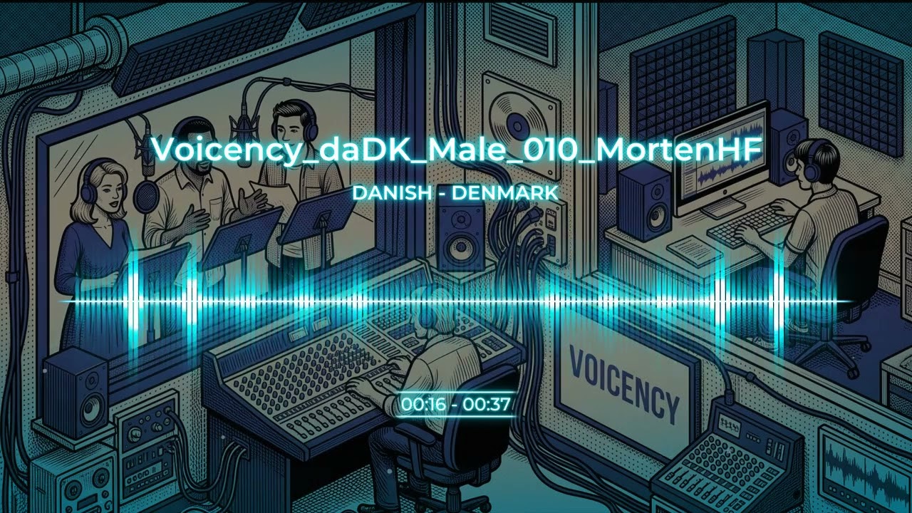 Danish Male Voice - Voicency_daDK_Male_010_MortenHF