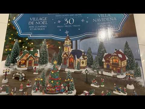 🇦🇺 Costco 🛒 Experience | 🌲Christmas items today 🤩 Part 4 - unboxing 📦 Christmas Village
