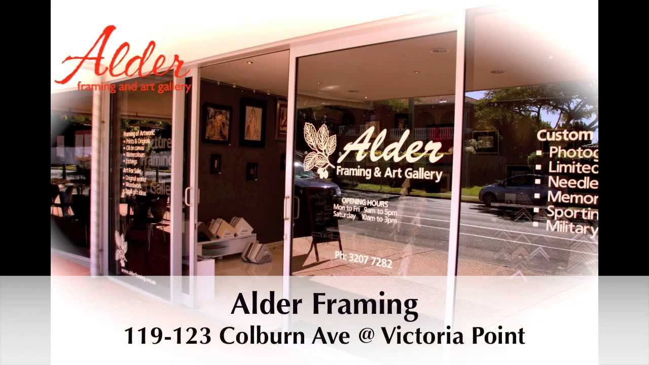 Alder Framing Victoria Point commercial YouTube
