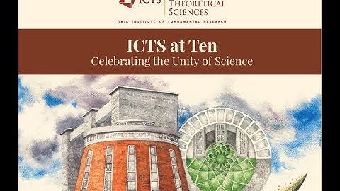 Welcome Address: ICTS at TEN Inauguration by Rajesh Gopakumar