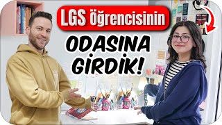 LGS Öğrencisinin Çalışma Odasına Girdik | “Yorgunum Ama Vazgeçmiyorum💪🏼”