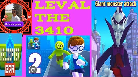 Helicopter 🚁 🚁 Escape 3d playing to leval the 3410