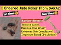 Daraz shopping experience |Jade roller benifits|Jade roller review|massage roller review