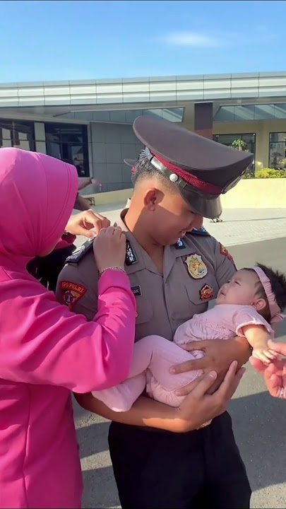 POLICE PROMOTION ACCOMPANIED BY BAYANGKARI #SHORTS