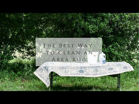 The Best Way to Clean an Area Rug