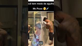 O Poze com medo da agulha 😅 #traprj #viralvideo #reels #shorts