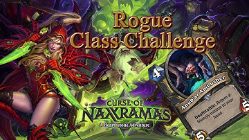 Hearthstone - Naxxramas Rogue Challenge
