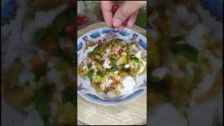 Crispy Papri Chaat in 1 Minute | Street Style Taste 😋 #shorts #streetfood #chaatrecipe