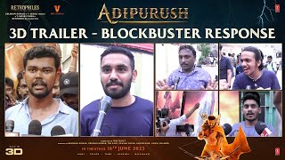 Adipurush 3D Trailer Blockbuster Response | Prabhas | Kriti Sanon | Saif Ali Khan | Om Raut