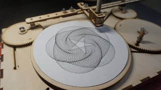 Cycloid Drawing Machine Higher dimension Spirograph