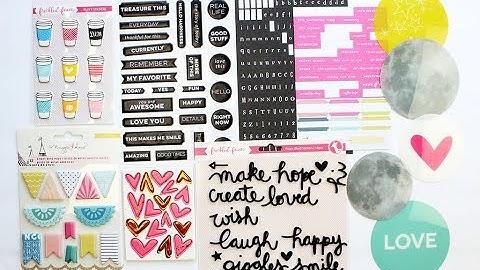 DIY Project Life Kits Using My Stash! Part 2