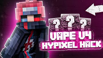 Vape V4 hack for HYPIXEL | BEST FREE HACK FOR BEDWARS, SKYWARS | BYPASS UNDECECTED | DOWNLOAD 2021