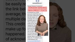That Verizon $20 credit text is real: Here's how to claim it