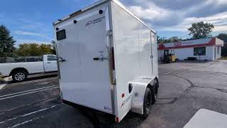 American Hauler 6X12 Tandem Axle Enclosed Cargo Trailer - Aaa Trailer - Howell Mi