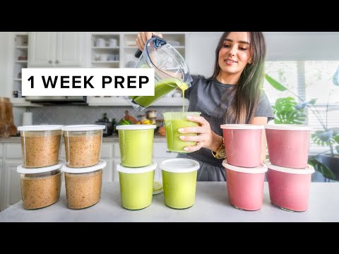 My Top 3 Weight-loss Protein Smoothies perfect for MEAL PREP