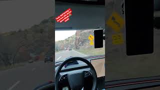 Tesla Self Driving: I love how this drives down Windy 🛣 roads. #tesla3