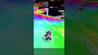 How did I get away with that??? #mariokart #shorts
