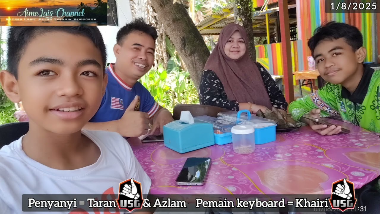 Lagu Bajau Taran USG & Azlam Pemain Keyboard Khairi USG 2025