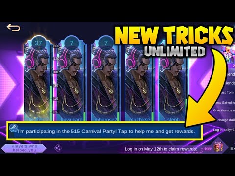 NEW TRICKS UNLIMITED! TRY IT NOW IN MOBILE LEGENDS @jcgaming1221