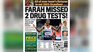 'Missed drug test' claims against Mo Farah