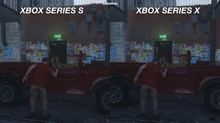 GTA V | Xbox Series X vs S | GTA Online Loadtimes, Graphics \& More (Pre Optimized Comparison)