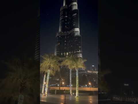 برج خليفة في الليل