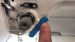 How To Use Half Stitch Button on JACK Industrial Sewing Machines