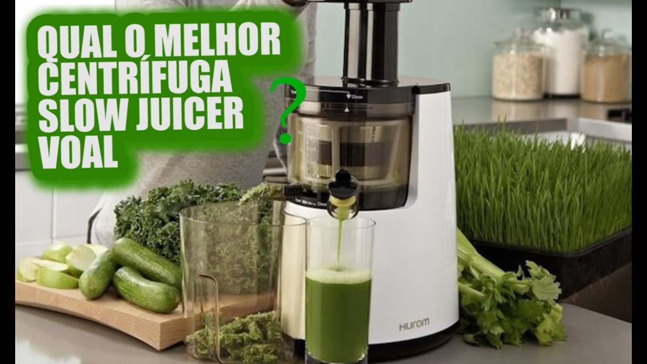 SUCOS NATURAIS DETOX! QUAL MELHOR CENTRÍFUGA SLOW JUICER OU VOAL YouTube