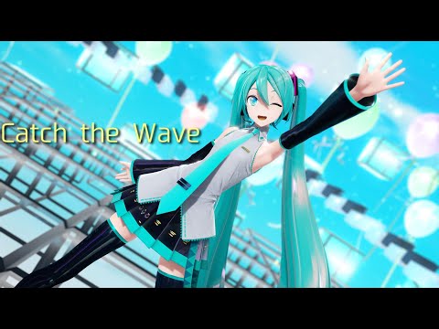 【MMD/4K】Catch the Wave【YYB式初音ミク】