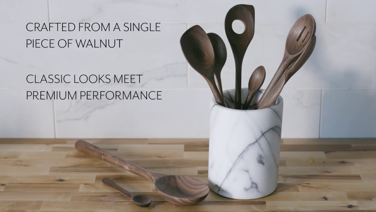 Black Walnut Wood Cooking Spoon by World Market