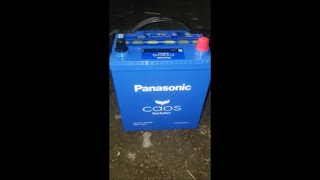 L185ムーヴ　バッテリー交換　caos (panasonic) N-60B19L/C7