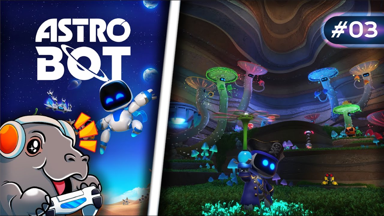 #3 Sekretny Poziom | Odjechane Grzybki [Astro Bot]