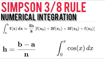 Simpson 3/8 Rule Numerical Methods Engineering Mathematics | Numerical Integration