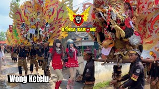 WONG KETELU - SINGA BARONG | arak arakan Singa Depok Di Panguragan Cirebon