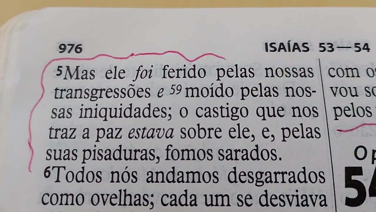 A aparição, as dores e a glória do Messias 📜