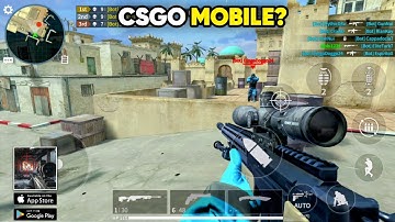 New CSGO Like Mobile FPS (Android) Gameplay