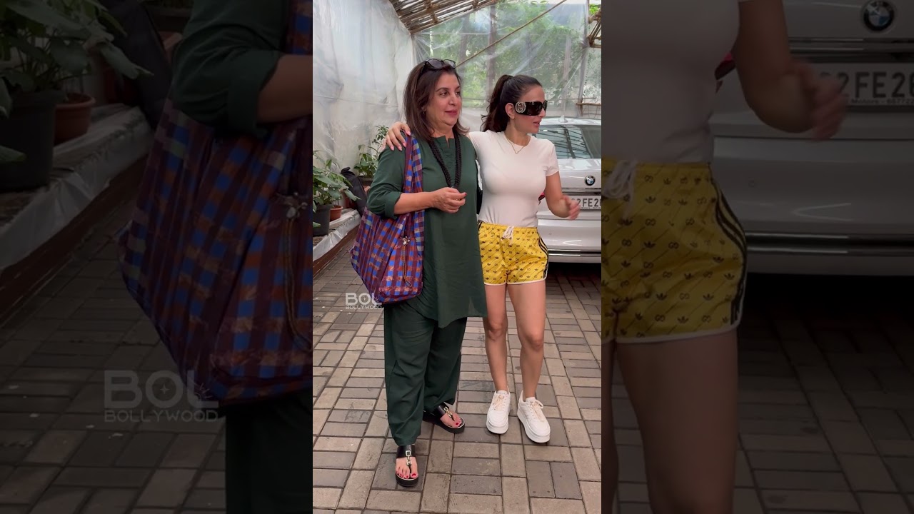 Farah Khan Visit Ameesha Patel House 😊❤️ 