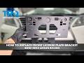 How to Replace License Plate Bracket 2010-2015 Lexus RX350