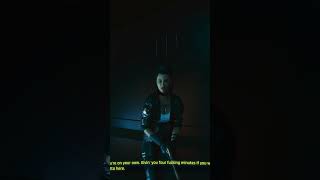 Who the hack is Johnny! #cyberpunk2077 #johnnysilverhand #gaming #action #shootinggames #shorts
