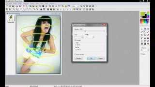 PhotoFiltre Tutorial - Glowing Beams