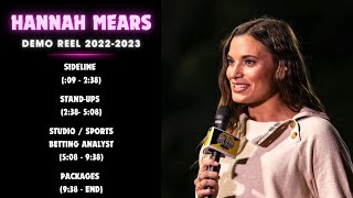 Hannah Mears Reporter Reel 2022-2023