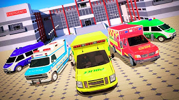 Police Ambulance Rescue Driver | 911 Emergency Rescue Simulator Game  - Android Gameplay #1