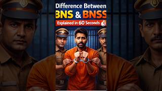 BNS vs BNSS | Difference Explained in 60 Seconds | New Criminal Laws